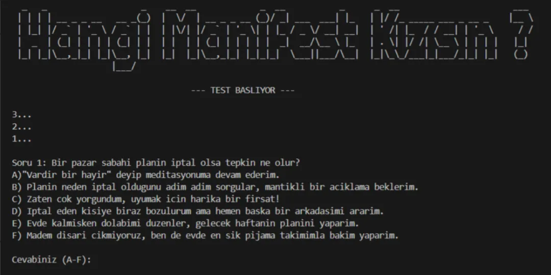 Manifest v0.5 Terminal Görüntüsü